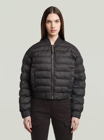 G-Star Steppjacke in Schwarz