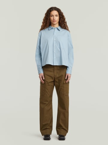 G-Star Blouse lichtblauw