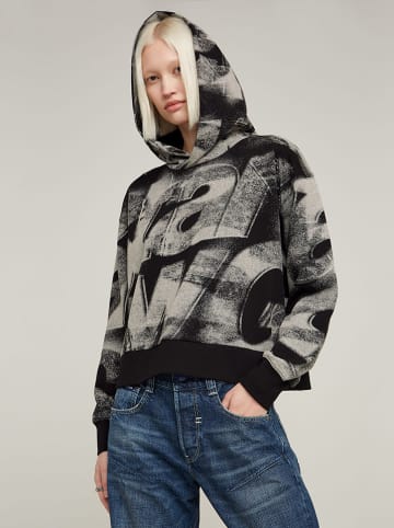 G-Star Hoodie beige/zwart