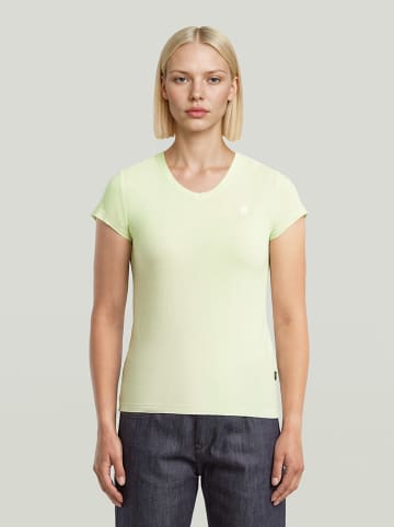 G-Star Shirt lichtgeel