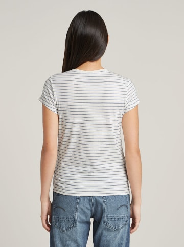 G-Star Shirt in Weiß/ Blau