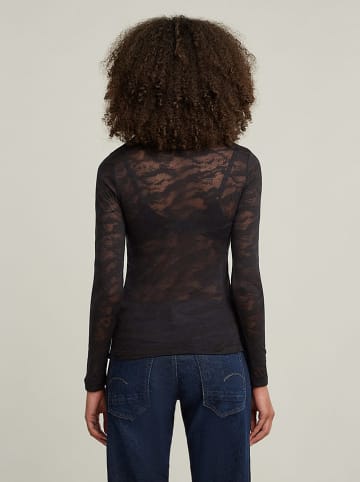 G-Star Longsleeve in Schwarz