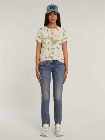 G-Star Shirt kaki/crème