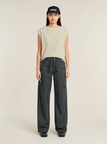 G-Star Koszulka w kolorze beżowym