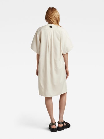 G-Star Kleid in Creme