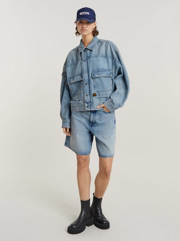 G-Star Spijkerbermuda blauw