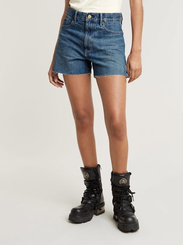 G-Star Szorty dżinsowe w kolorze niebieskim