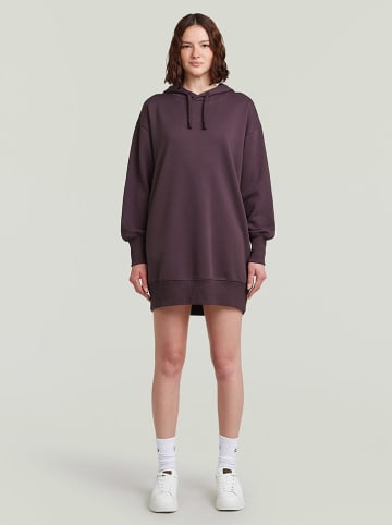 G-Star Sukienka dresowa w kolorze fioletowym