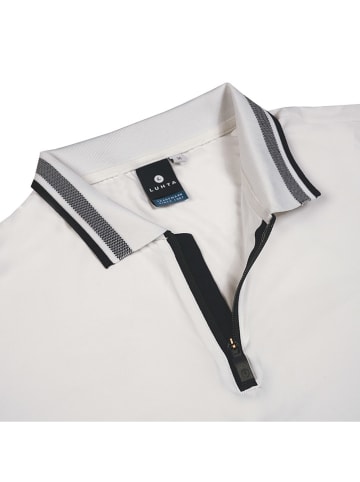 LUHTA Funkcyjna koszulka polo "Ikaalinen" w kolorze białym