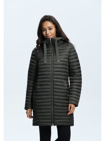 LUHTA Płaszcz pikowany "Hietois" w kolorze czarnym