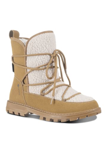 LUHTA Botki zimowe "Lumottu" w kolorze beżowym