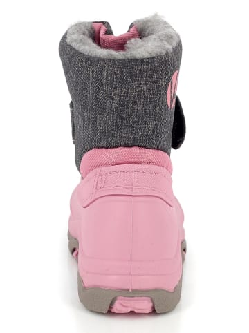 Kimberfeel Winterstiefel "Abby" in Rosa/ Anthrazit