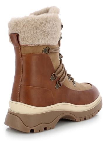 Kimberfeel Winterstiefel "Ambre" in Hellbraun