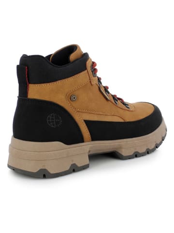 Kimberfeel Boots "Ben" in Hellbraun/ Schwarz