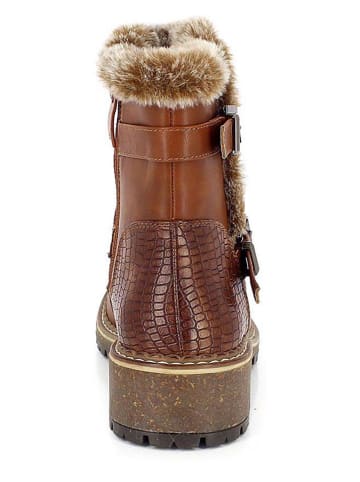 Kimberfeel Boots "Lea" lichtbruin