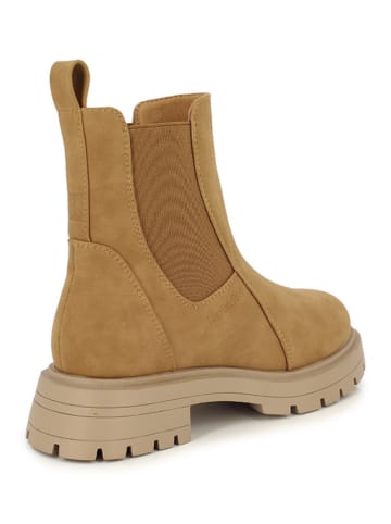 Kimberfeel Chelseaboots "Lise" lichtbruin