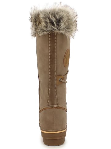 Kimberfeel Winterlaarzen "Manon" lichtbruin