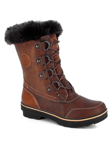 Kimberfeel Winterstiefel "Megeve" in Braun