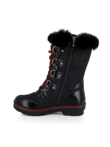 Kimberfeel Winterstiefel "Megeve" in Schwarz/ Rot