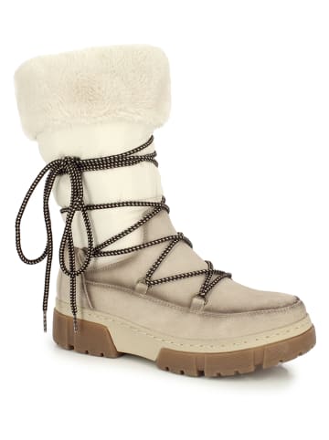 Kimberfeel Winterlaarzen "Rosie" beige/crème