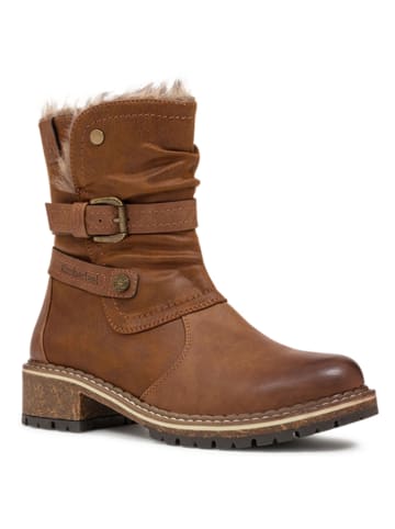 Kimberfeel Stiefel "Traicy" in Hellbraun