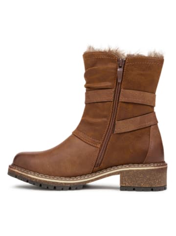 Kimberfeel Stiefel "Traicy" in Hellbraun