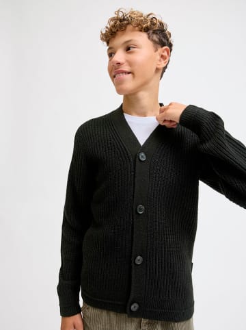 JACK & JONES Junior Cardigan ''Connor'' in Schwarz