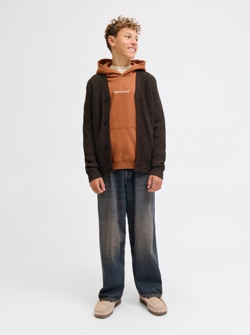 JACK & JONES Junior Cardigan ''Connor'' in Braun