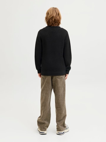 JACK & JONES Junior Pullover ''Kaito'' in Schwarz