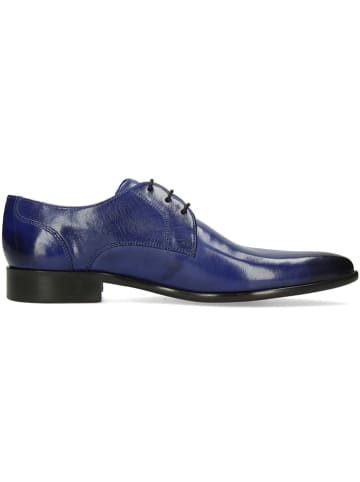 MELVIN & HAMILTON Leren veterschoenen "Toni 1" blauw
