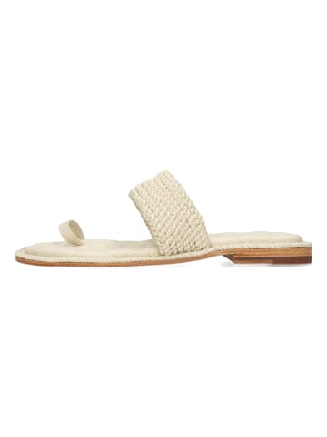 MELVIN & HAMILTON Leder-Zehentrenner "Sandra 47" in Creme