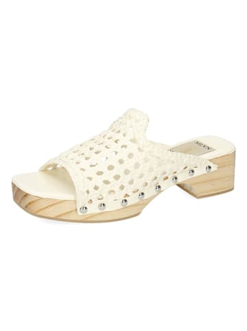 MELVIN & HAMILTON Leder-Clogs "Maria 1" in Creme
