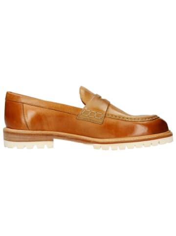 MELVIN & HAMILTON Leren mocassins "Regine 6" lichtbruin