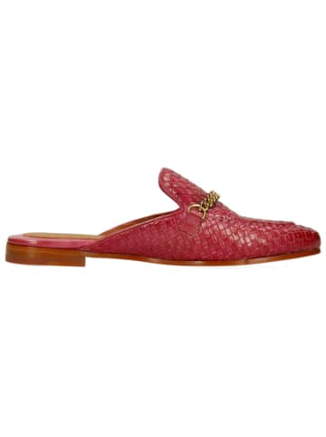 MELVIN & HAMILTON Leren clogs "Scarlett 77" rood