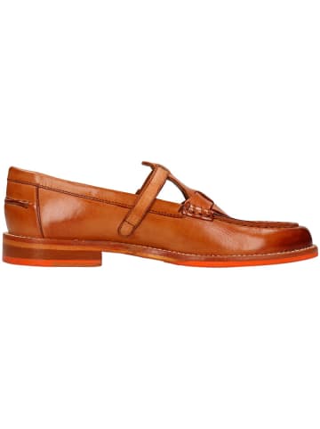 MELVIN & HAMILTON Leren mocassins "Gianna 4" lichtbruin