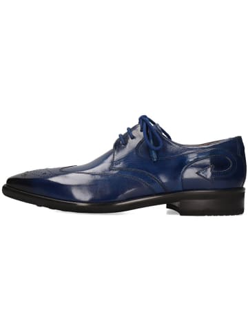 MELVIN & HAMILTON Leren veterschoenen "Elvis 63" blauw