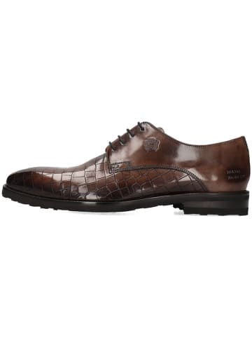 MELVIN & HAMILTON Leren veterschoenen "Flynn 1" bruin