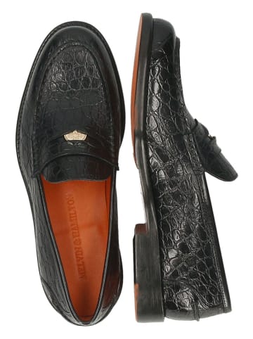 MELVIN & HAMILTON Leder-Mokassins "Gianna 3" in Schwarz