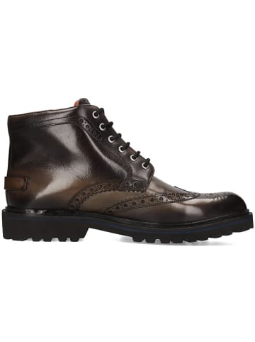 MELVIN & HAMILTON Leder-Boots "Pierce 21" in Braun/ Khaki