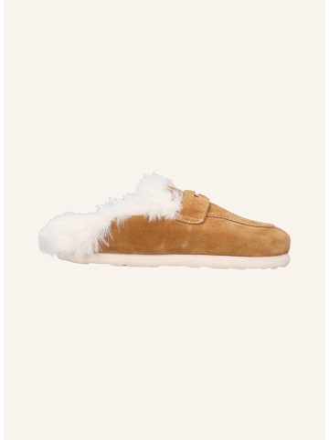 MELVIN & HAMILTON Leren pantoffels "Anima 1" lichtbruin