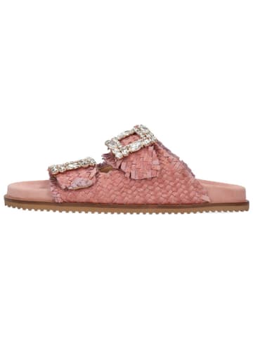 MELVIN & HAMILTON Leren slippers "Eve 1" lichtroze