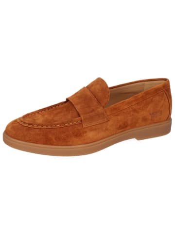 MELVIN & HAMILTON Skórzane mokasyny "Drake 3" w kolorze jasnobrązowym