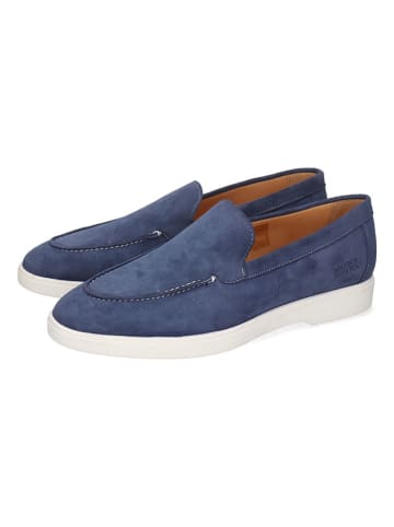 MELVIN & HAMILTON Leren mocassins "Filippa 1" donkerblauw