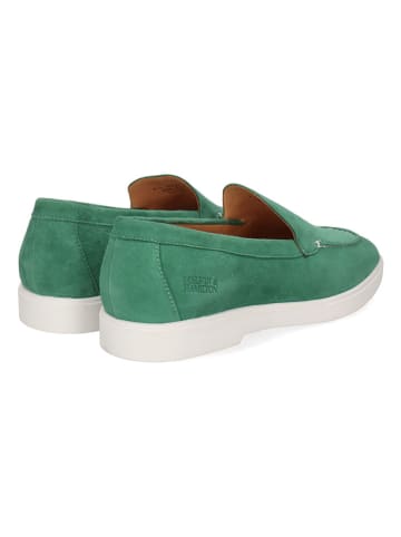 MELVIN & HAMILTON Leren mocassins "Filippa 1" groen