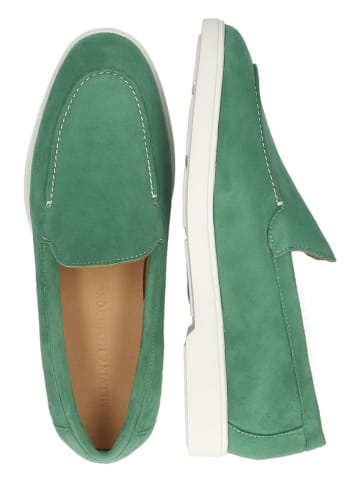 MELVIN & HAMILTON Leren mocassins "Filippa 1" groen