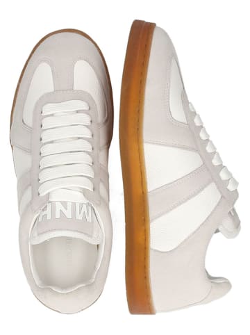 MELVIN & HAMILTON Skórzane sneakersy "Milani 1" w kolorze białym