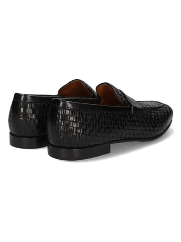 MELVIN & HAMILTON Leder-Mokassins "Clive 31" in Schwarz