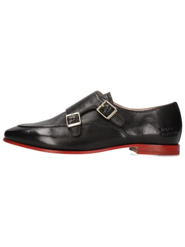 MELVIN & HAMILTON Skórzane slippersy "Scarlett 68" w kolorze czarnym