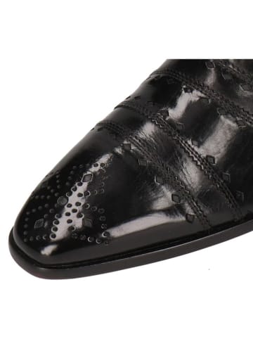 MELVIN & HAMILTON Leren veterschoenen "Elvis 62" zwart