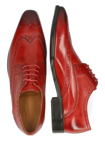 MELVIN & HAMILTON Leren veterschoenen "Lewis 3" rood